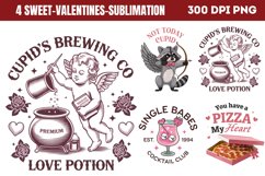 Sweet Valentines Sublimation PNG Product Image 1