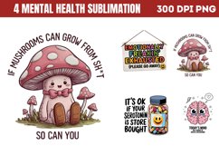 Mental Health Sublimation PNG Product Image 1