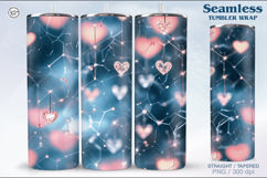 4 Heart Tumbler Wrap 20 oz Product Image 4