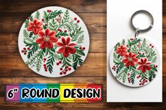 Cozy Winter 3D Embroidery Ornament Pattern Product Image 1