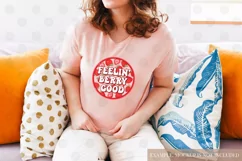 Feeling Berry Good PNG Sublimation | Strawberry PNG | Summer Product Image 3