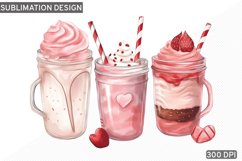 Valentine&#039;s Day Coffee PNG Sublimation design Product Image 1