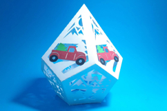 Bundle 19 SVG Christmas Box Pop Up Card Template Product Image 19