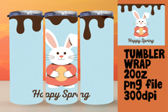 FASHIONABLE 20oz Tumbler Graphic , Easter Bunny Product Image 1