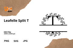 Leafelle Split Monogram Product Image 1
