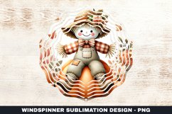 Halloween Wind Spinner Sublimation Design Product Image 1