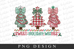 Sweet Holiday Wishes Clipart PNG | Christmas Png Product Image 1