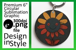 Nostalgia in Full Bloom: Round Designs Art PNG Product Image 1