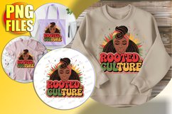 Sweet TSHIRT Magic Ideas PNG, Afro Woman Product Image 1
