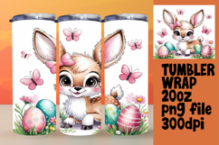 LUSH 20oz Tumbler Artwork for DIY , Cute Easter Product Image 1