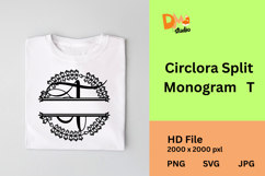 Cilclora Split Monogram Product Image 1