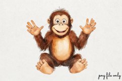 Jungle Book Watercolor Clipart PNG Product Image 1