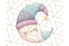 Kawaii Weather Clipart PNG, Cute Pastel Weather Icons Product Image 4