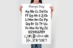 Mango Day Font Family, Sans Serif Handwritten Display Font Product Image 4