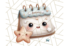 Simple School Supplies Clipart, Cute Classroom PNG Product Image 4