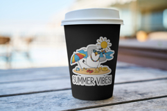 Summer Seagull Stickers Product Image 5