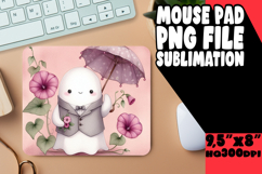 Cozy Desk Mat Ideas for Kids, Cute Ghost Product Image 1