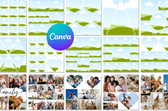 Family Photo Collage Canva Editable Template Product Image 2