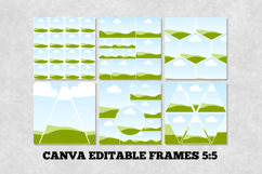 Family Photo Collage Canva Editable Template Product Image 3