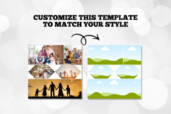 Family Photo Collage Canva Editable Template Product Image 6