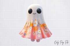 Groovy 70s Halloween Clipart PNG Product Image 1
