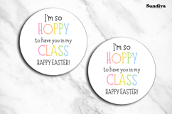 Easter Treat Round Sticker Canva Template - 6 Product Image 3
