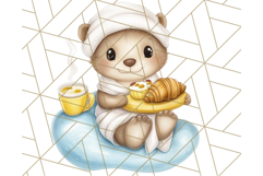 Warm &amp; Fuzzy Mornings PNG Clipart, Cozy Animal Art Download Product Image 4