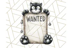 Cute Animals in Jail Clipart PNG, Funny Prisoner Critters Product Image 4