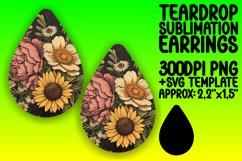 Chic Retro Pattern Earring Collection PNG Product Image 1