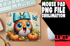 JOYFUL DESK MAT CREATIVE DESIGN, Cute Pumpkin Product Image 1