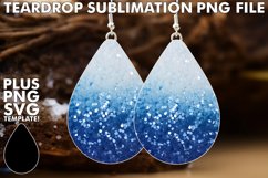 Patterned Perfection: Glitter Teardrop Treasures Product Image 1
