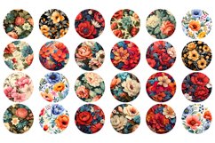 Round Wind Spinner Sublimation Bundle | Wind Spinner PNG Product Image 22