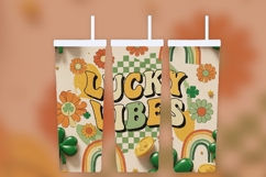20OZ Lucky Vibes Tumbler Wrap Product Image 1