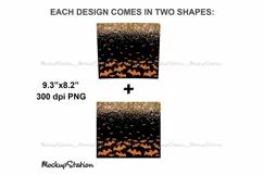 Halloween Tumbler Sublimation Design PNG | Bat Tumbler 20oz Product Image 3