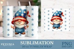 Patriotic Tumbler Wrap png being used as a sublimation 20 oz tumbler wrap print