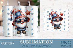 Patriotic Tumbler Wrap png being used as a sublimation 20 oz tumbler wrap print