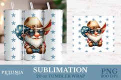 Patriotic Tumbler Wrap png being used as a sublimation 20 oz tumbler wrap print