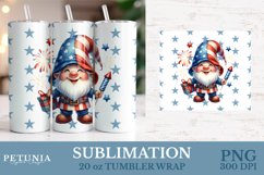 Patriotic Tumbler Wrap png being used as a sublimation 20 oz tumbler wrap print