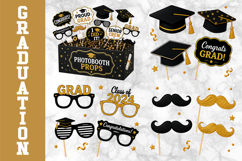 Graduation Party Clipart Bundle, Party Decorations Bundle Product Image 17