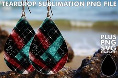 Sublimation Charms: Glitter Teardrop Beauty Product Image 1