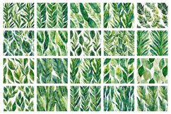 20 Elegant Botanical Leaves Digital Papers Product Image 2