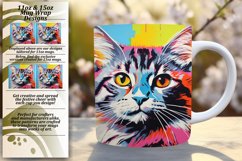 Kitty Cuteness Unleashed: Sublimation Mug Art Product Image 1