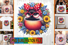 Unique TSHIRT Gift Ideas PNG, Cute Animals Product Image 1