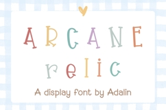 Arcane Relic Font Product Image 1