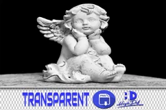 200 ANGEL STATUES TRANSPARENT PNG FILES, PHOTOSHOP OVERLAYS Product Image 1