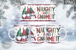 Christmas Mug Wrap Design - Christmas Gnome Sublimation Product Image 4