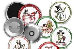 Christmas button maker collage 1.25 in, 1.313 6 size Product Image 12