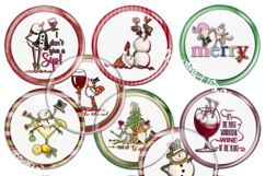 Christmas button maker collage 1.25 in, 1.313 6 size Product Image 6