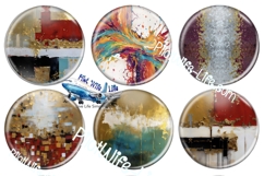 Acrylic Art button maker collage 1.25 in, 1.313 6 sizes Product Image 5