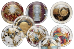 Acrylic Art button maker collage 1.25 in, 1.313 6 sizes Product Image 6